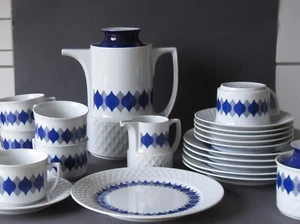 Kaffeeservice Bavaria Schirnding, für 6 Personen, vollständig, Vintage 1965 - 74 - Bild 1 von 7