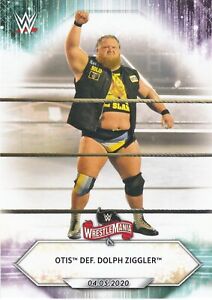 2021 Topps WWE Otis WrestleMania Trading Card