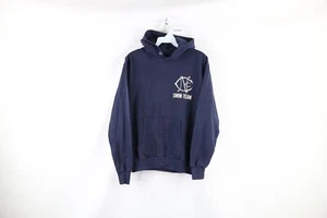 Vintage 70s Russell Athletic Womens M Distressed Swim Team Hoodie Sweatshirt USA - Picture 1 of 9