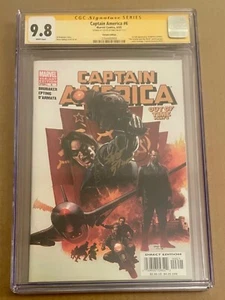 Captain America 6 Bucky Variant CGC SS 9.8 SIGNED Epting 1st Winter Soldier 2005 - Picture 1 of 3