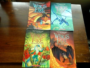 Wings of Fire Graphix Menge 4 (Bücher 1-4) von Tui Sutherland/Kunst von Mike Holmes - Bild 1 von 5