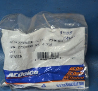 NOS  1991-2005  Pontiac Sunfire ABS Wheel Speed Sensor 22591938 Buick Chevy Olds - Image 1 of 4