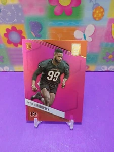 2023 Donruss Elite Myles Murphy RC Bengals Pink Card #171 - Picture 1 of 2