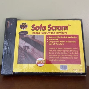 High Tech Sofa Scram Keep Pets Off Furniture Dogs Cats No Shock Battery Powered - Picture 1 of 9