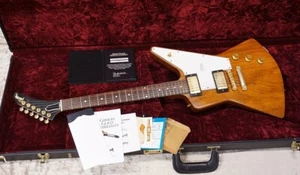 Gibson Custom Shop 1958 Mahogany Explorer "Extra Cut" Natural Aged Safe Packing - Picture 1 of 10