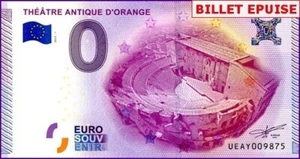 THEATRE ANTIQUE D'ORANGE / BILLET 0 € / NULL EURO-SCHEIN / UEAY 2015-1 - Picture 1 of 1
