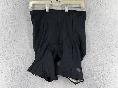 Велосипедные шорты Canari для взрослых очень большие черные замшевые нейлон спандекс смесь с подкладкой - Изображение 1 из 4