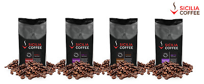 1kg STRONG SAMPLER Coffee Beans - 4 X 250g Medium-dark Roasted, FREE POSTAGE • 28.90$