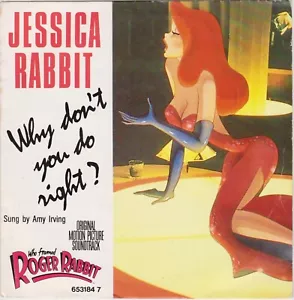BOF WHO FRAMED ROGER RABBIT AMY IRVING WHY DON'T YOU DO RIGHT ? DUTCH 45 OST - Imagen 1 de 1