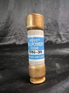 Bussmann Telpower TPN-35 Fuse 170V DC OR LESS - Picture 1 of 4