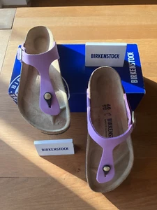 Birkenstock Gizeh Nubukleder Crocus Gr 40 normal NEU mit OVP - Bild 1 von 5