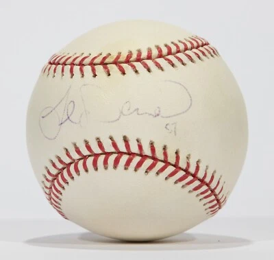 Joe Saunders Signed Official ML Baseball PSA/DNA COA Autograph Angels All Star 7 - Image 1 of 4