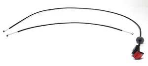 New Grabber Hood Control Cable Set 2-Pc w/Handle / For 1969-1970 Mopar B-Body - Picture 1 of 16