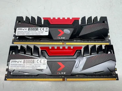PNY XLR8 16GB ( 8GB x2 ) DDR4 Dram 3200MHz PC4-25600 Desktop memory - Image 1 of 2