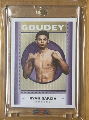 RYAN GARCIA  ✨ROOKIE✨CARD 2019 UPPER DECK  💎PURPLE/GOLD PARALLEL (GOUDEY’S) - Image 1 of 2