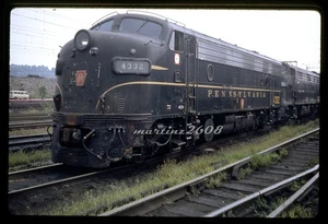 (W) ORIG TRAIN SLIDE-PENNSYLVANIA RR (PRR) 4332 ROSTER - Picture 1 of 1