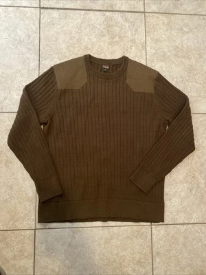 Suéter Pullover Patagonia Iron Forge Cortador de Niebla Cáñamo Tejido Marrón Oliva Para Hombre XL Foto 1 de 4