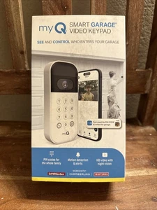 Chamberlain my Q Smart Garage Video Keypad - White - MYQ-K40TXXW New - Picture 1 of 4