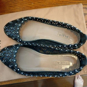 Azzedine Alaïa Arai Flat Shoes 35.5 - Picture 1 of 3