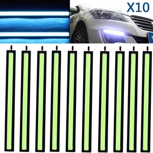10x Blue 17cm LED COB Daytime Running Lights Car Auto DRL Fog Driving Lamp - Picture 1 of 9