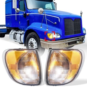 2PC Corner Turn Signal Light For International 9200 9400 5900 Driver Pair L/R - Picture 1 of 1