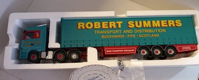 Mercedes Benz Actros Curtainside Robert Summers - 1:50 Corgi CC13803 - Bild 1 von 4