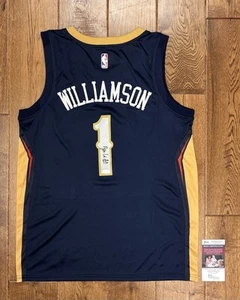 Zion Williamson Signed NBA Jersey Authentic Autograph JSA COA - Pelicans - Picture 1 of 5
