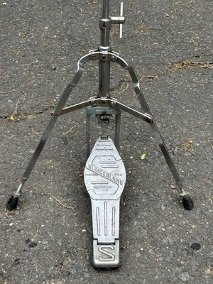 Vintage Azul Slingerland Hi Hat Suporte SEM EMBREAGEM Chicago EUA HEX - Imagem 1 de 4