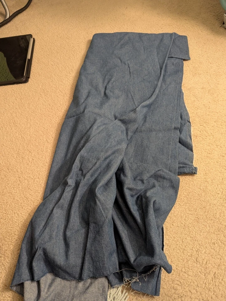 Lot Of Denim Fabric. Over One Pound/Yard. Unused - Image 1 of 1