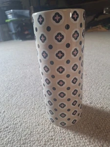 H&M Home Vase Retro Vintage Deko groß Keramik  Blumenvase Dekovase - Bild 1 von 1