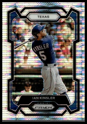 2024 Panini Prizm #70 Ian Kinsler Pulsar Prizms #/499 SN Foto 1 de 2