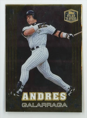 Andres Galarraga 1998 Topps Stars 'N Steel Gold #11 Colorado Rockies - Image 1 of 3