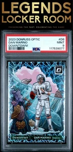 2023 Panini Donruss Optic Downtown! #D8 Dan Marino PSA 9 - Picture 1 of 2