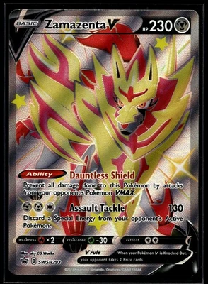 Zamazenta V (Shiny) - Promo SWSH: Sword & Shield Promo Cards SWSH293 NM - Image 1 of 2