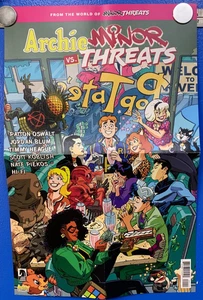 Archie vs. Minor Threats - Dark Horse - 11" x 17" 2-Sided Promo Poster - 2025 - Picture 1 of 2