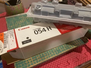 Canon 054 H Black Toner – Genuine, High Yield - Picture 1 of 1