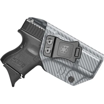 Amberide Holster IWB KYDEX Holster Fit: Glock 26 27 (Gen 1-5) &Glock 33 (Gen 3) - Image 1 of 4