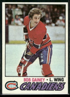 1977-78 Topps #129 Bob Gainey NM+ - Image 1 of 2