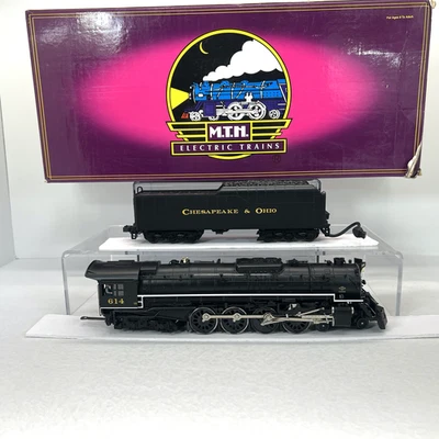 MTH Premier 20-3035-1 Chesapeake & Ohio Greenbrier 4-8-4 UPGRADED PS.2 O Used - Image 1 of 4