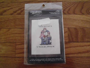 Vintage Counted Cross Stitch, "Father", 8" x 10", New in Sealed Package - Picture 1 of 4