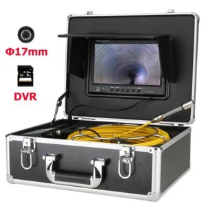 Telecamera ispezione tubi endoscopio industriale tubo scarico schermo 9" - Foto 1 di 12