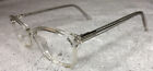 Warby Parker Daisy M 500 Clear Translucent Square Eyeglasses Frames 52-16-140