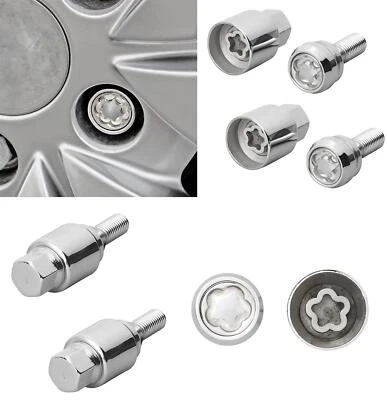 2 x Felgenschloss 12x1,5 mm Gewindelänge 22 mm Wohnwagen, Caravan und Alufelgen - Bild 1 von 4