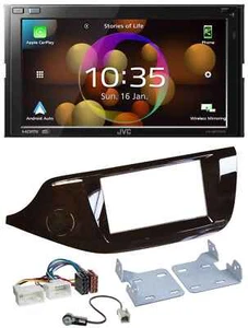 JVC DAB MP3 2DIN Bluetooth USB Autoradio für Kia Ceed ab 12 glänzend - Bild 1 von 9