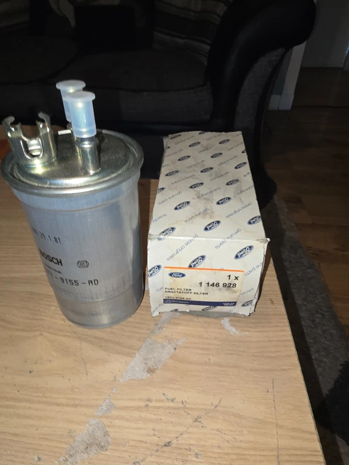 Ford Mondeo III 00 - 07 Diesel Fuel Filter. Genuine 1146928 - Image 1 of 1