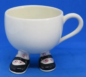 . Carlton Walking Ware vintage Art Deco antique black shoe teacup / tea cup - Picture 1 of 7