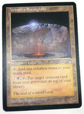 MTG 1 VOLRATH’S STRONGHOLD Magic The Gathering Card Stronghold Set x1
