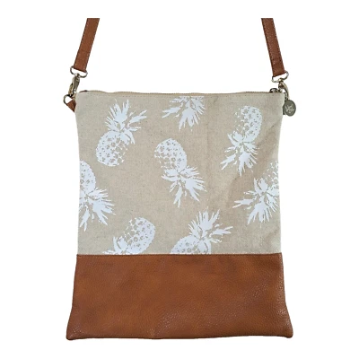 Bolso Bandolera Island Sole Para Mujer Hawaii Estampado Piña Bolso de Mano Foto 1 de 4