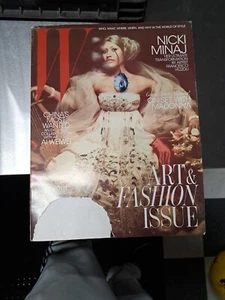 2011 NOVEMBER W MAGAZINE - NICKI MINAJ NICE FASHION FRONT COVER - O 14605 - Picture 1 of 1
