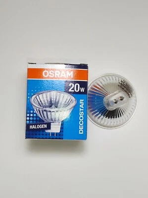 6 Pack OSRAM 20 Watt 12V BAB Flood Bulbs MR16  GU5.3 2-Pin  MADE IN GERMANY - Image 1 of 4
